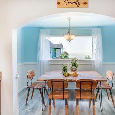 Villa Amazing Ocean & Alsea Bay Views! Dog Friendly! à Waldport Extérieur photo